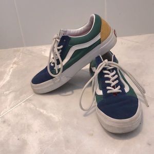 Vans, colour block